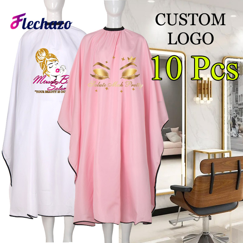 Hair Care Barber - Hairdressing Cape Barber Black Pink White