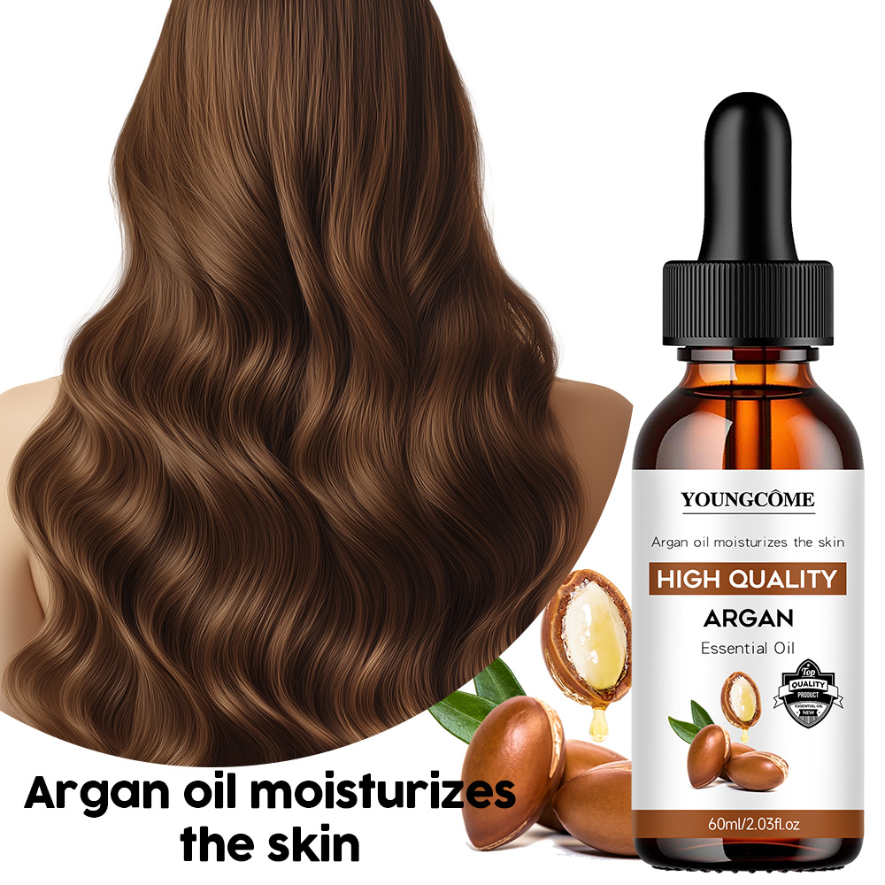 Caffeine Hair Serum - Moroccan Argan Oil Hair Serum Lightweight