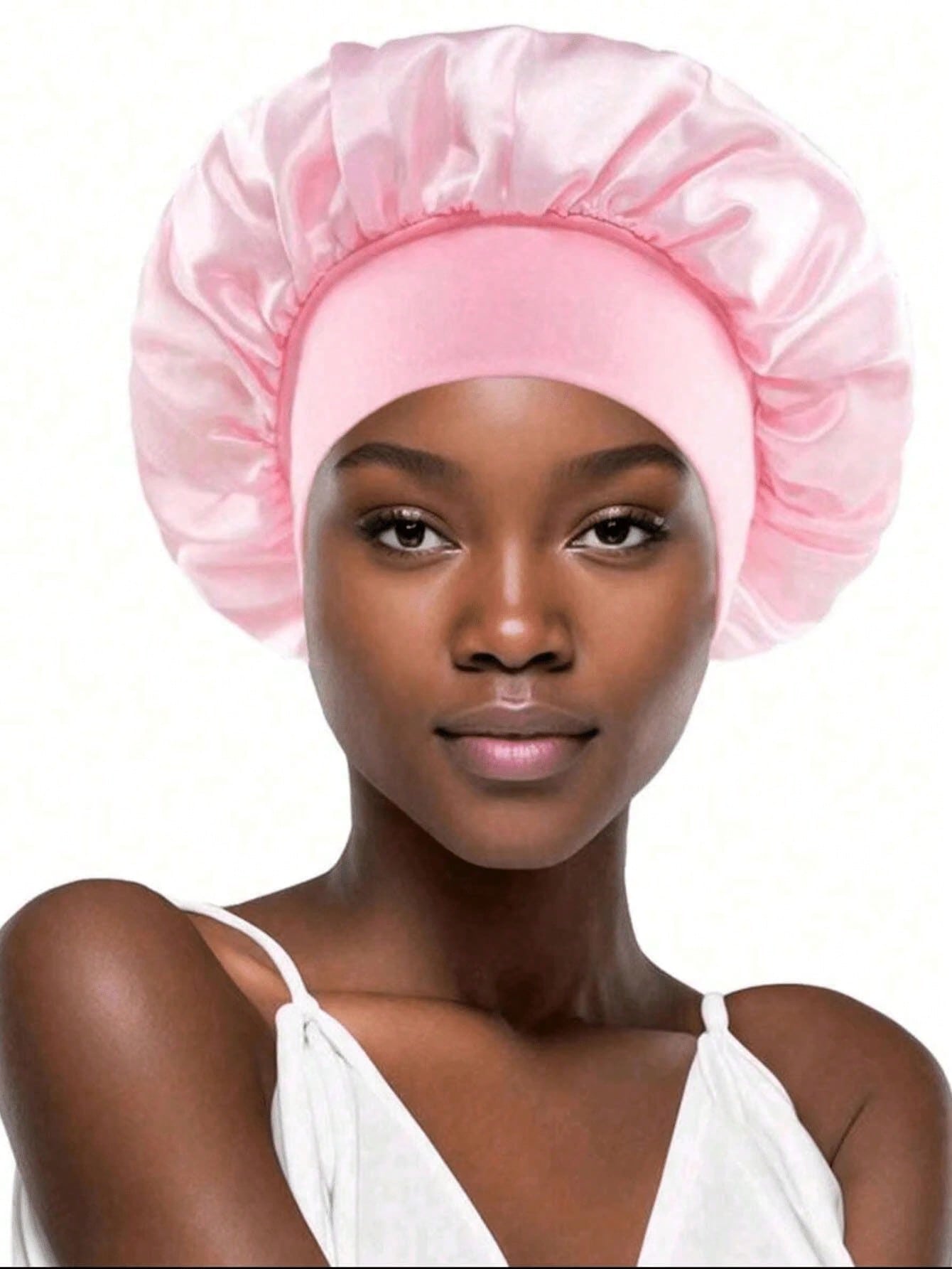 Hair Care For Hair Fall - 1pc Blush Pink Mulberry Silk Sleep
