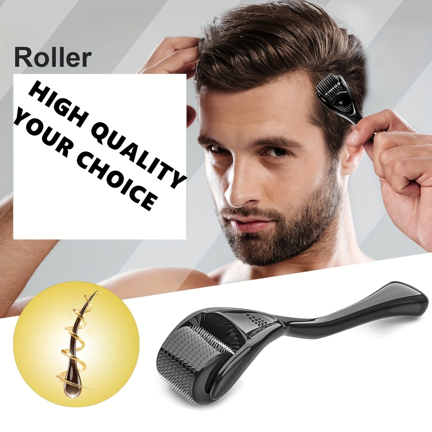 Men Beard Growth Roller Kit Me - Hair Care For Hair Growth 리뷰 및 가격