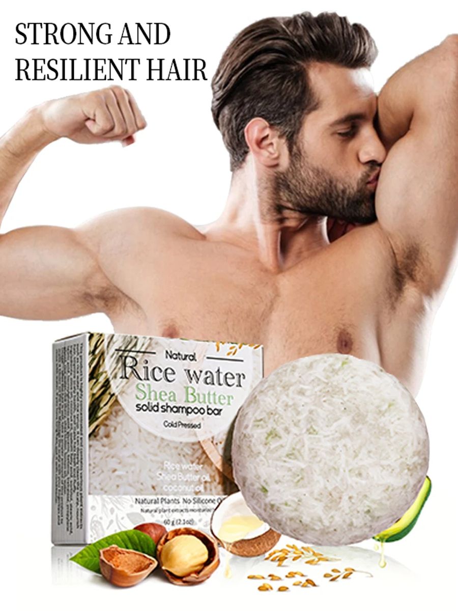 XF 60g Rice Shampoo Bar 100% N - Hair Care For Hair Loss 리뷰 및 가격