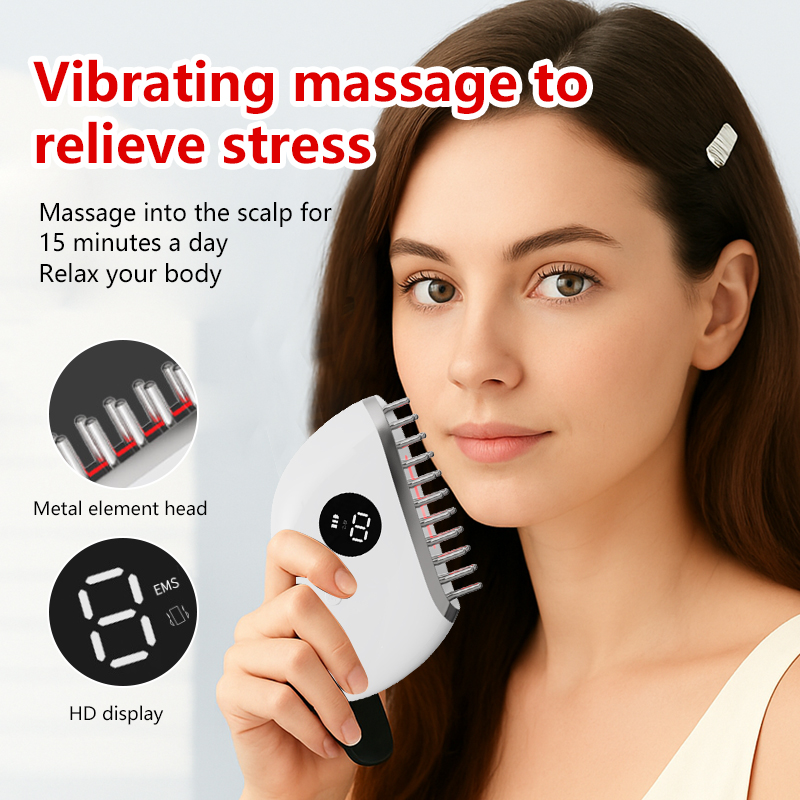 Electric Hair Growth Comb Red  - Hair Care For Hair Growth 리뷰 및 가격