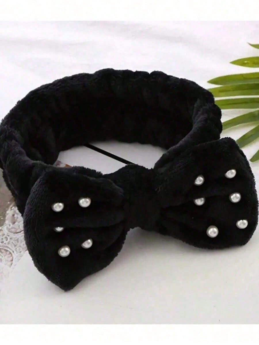 1pc, Soft Microfiber Bow Headb - Hair Care For Hair Fall 리뷰 및 가격