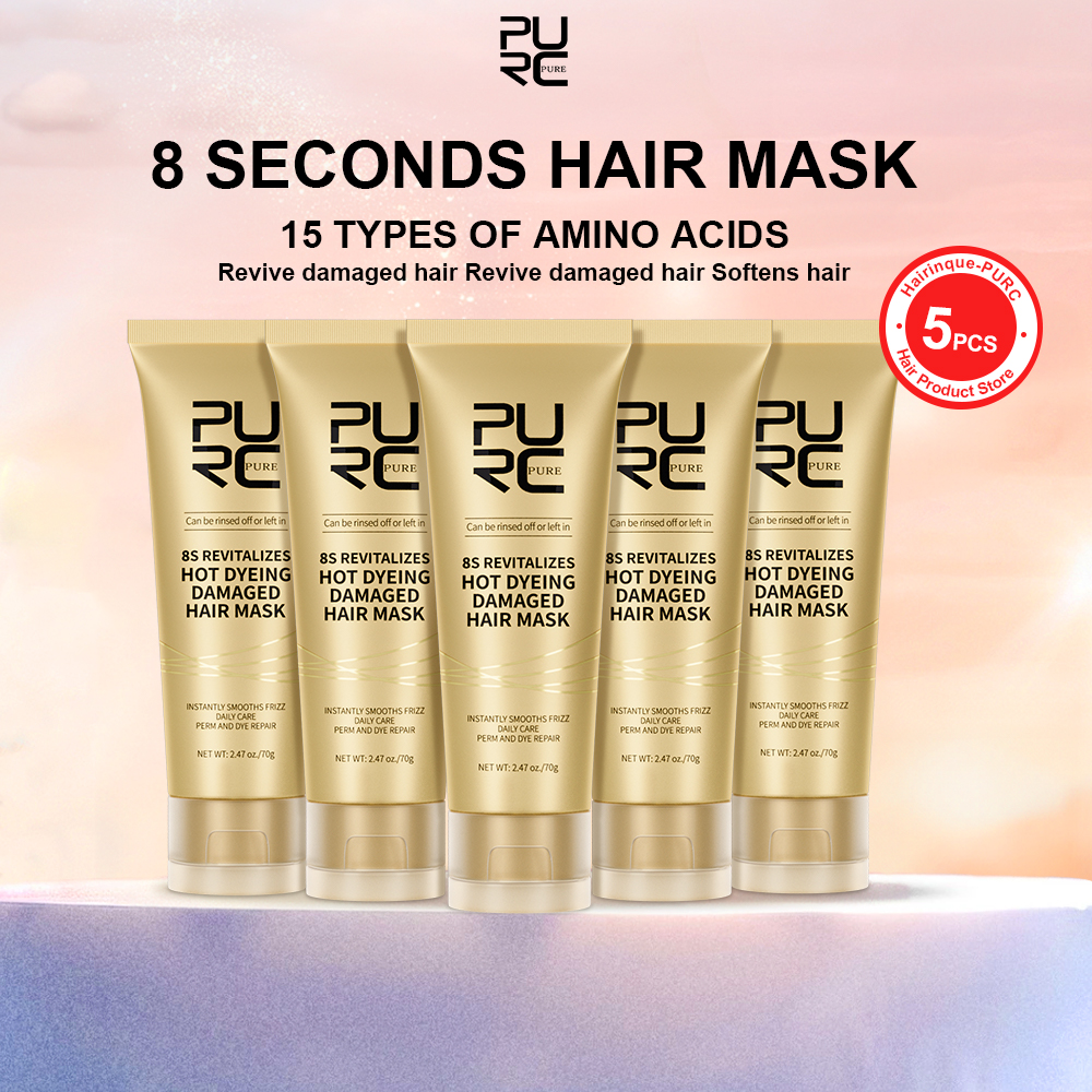 PURC Hair Mask Set 8 Seconds I - Hair Care Dupes 리뷰 및 가격