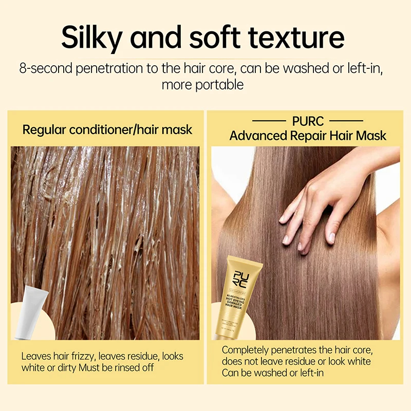 PURC Hair Mask Set 8 Seconds I - Hair Care Dupes 리뷰 및 가격