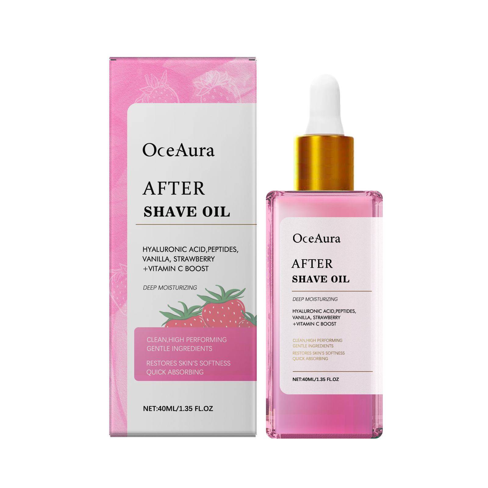 Oceaura Strawberry Scent Hair  - Caffeine Hair Serum 리뷰 및 가격