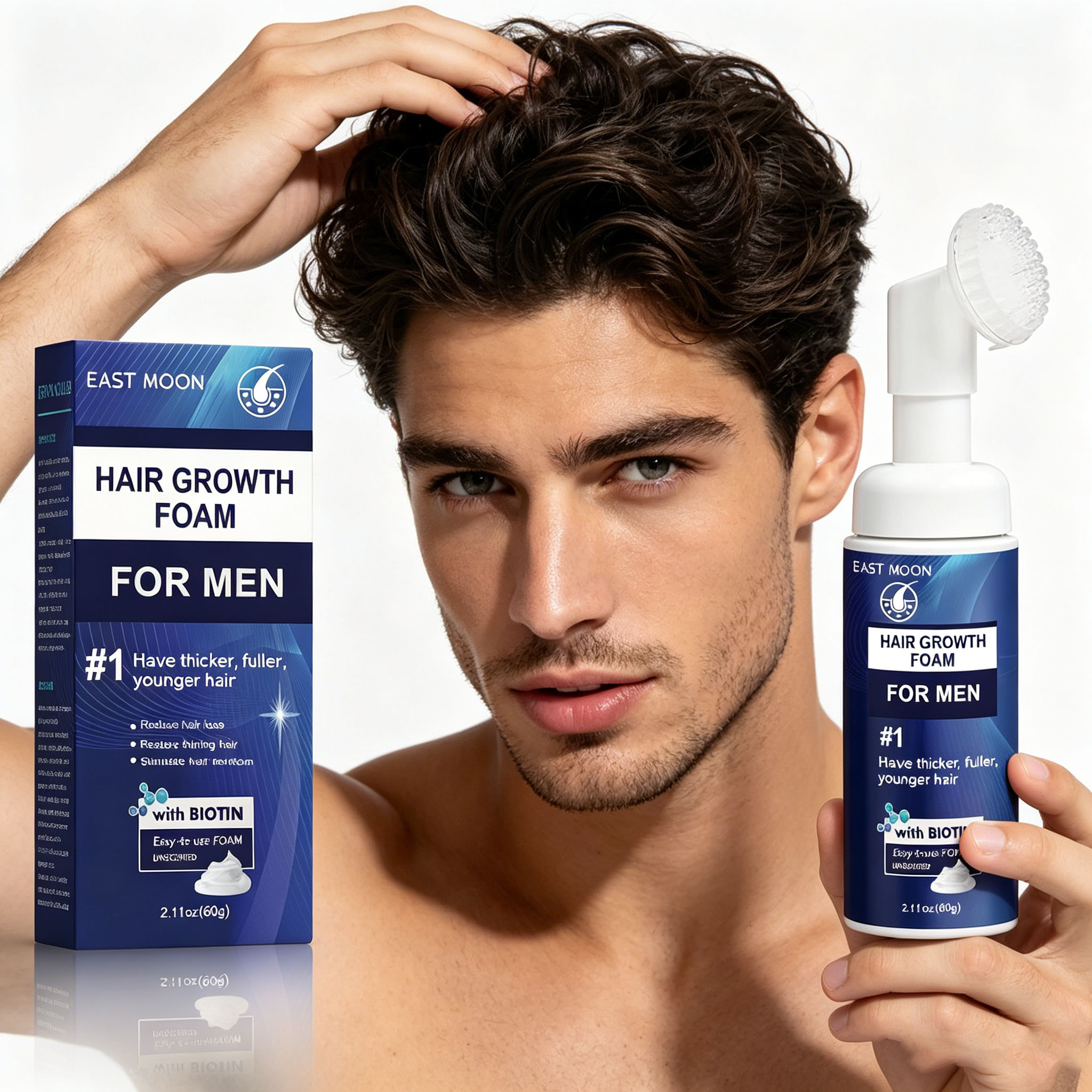 Hair Growth Foam Silicone Brus - Hair Care For Hair Growth 리뷰 및 가격