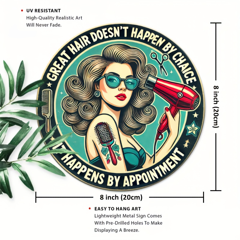 1pc Retro Hair Care Metal Alum - Hair Care Barber 리뷰 및 가격