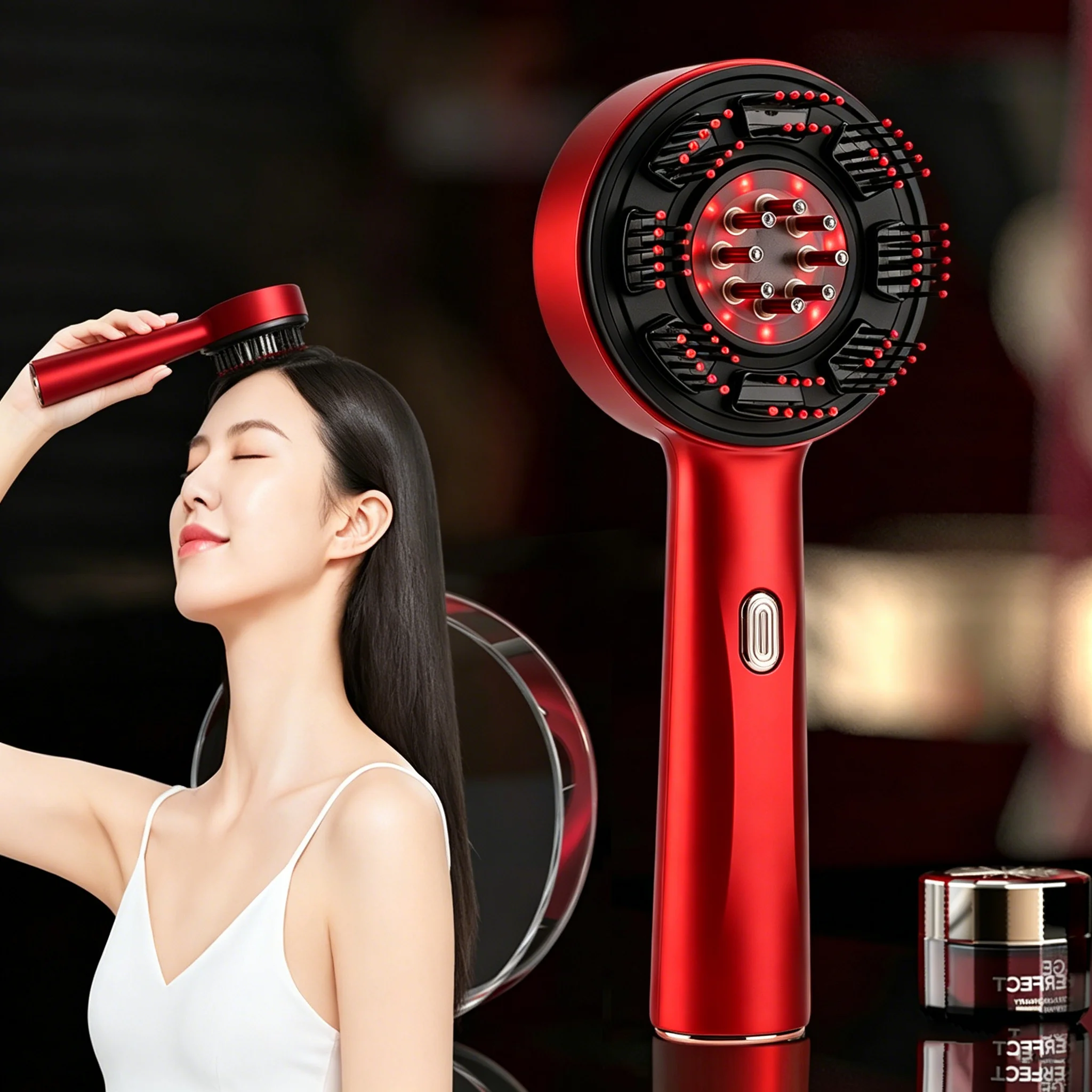 Electric Massage Comb Portable - Hair Care For Hair Growth 리뷰 및 가격