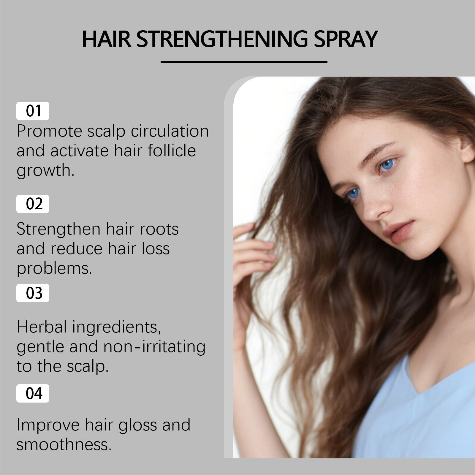 Hoegoa Hair Strengthening Spra - Hair Care For Hair Fall 리뷰 및 가격