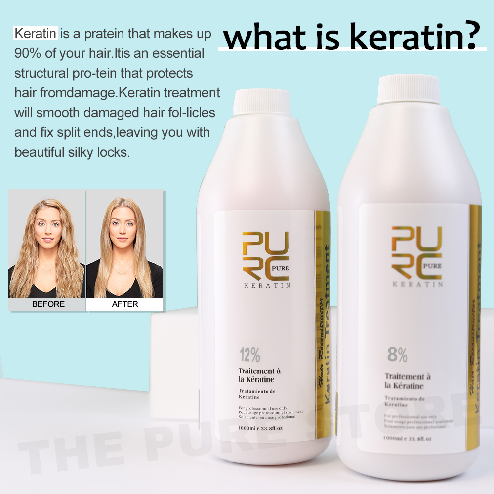 PURC 8% Keratin Smoothing Trea - Hair Care Keratin 리뷰 및 가격