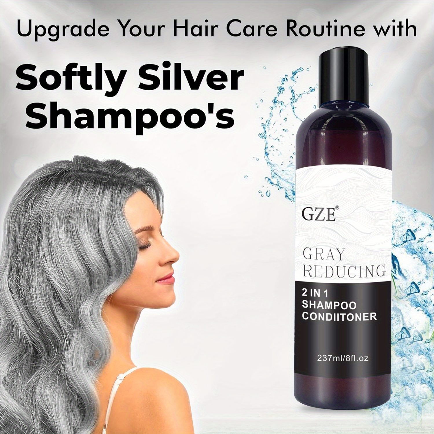 GZE Grey Reducing 2-In-1 Shamp - Hair Care Conditioner 리뷰 및 가격