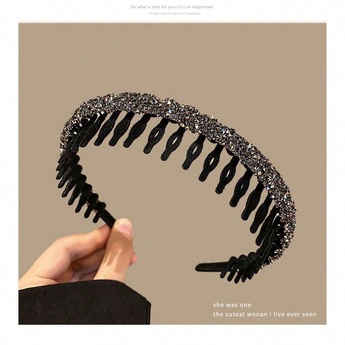Velvet Non-Slip Headband - Sec - Hair Care Is Self Care 리뷰 및 가격