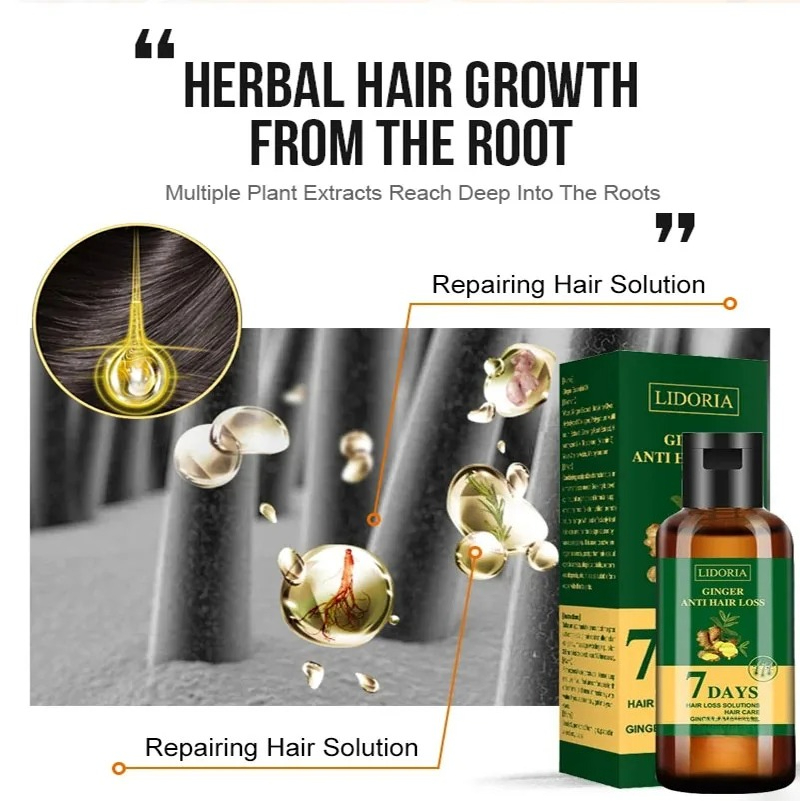 Ginger Hair Growth Products Fa - Caffeine Hair Serum 리뷰 및 가격