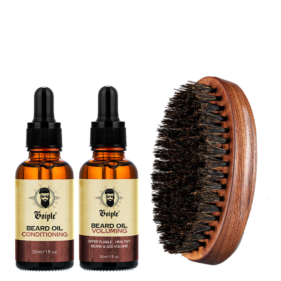 3pcs Men Natural Beard Care Oi - Hair Care Conditioner 리뷰 및 가격