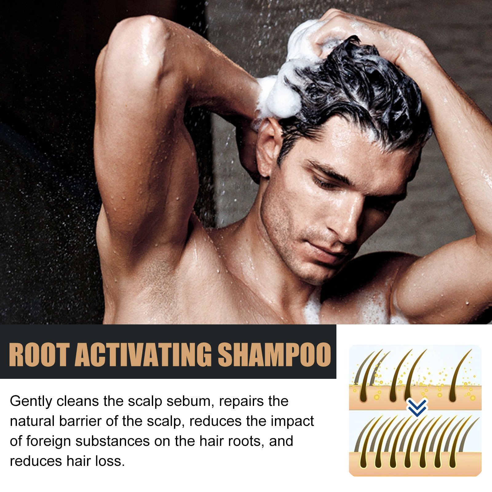EELHOE 100ml Dense Hair Shampo - Hair Care For Hair Fall 리뷰 및 가격