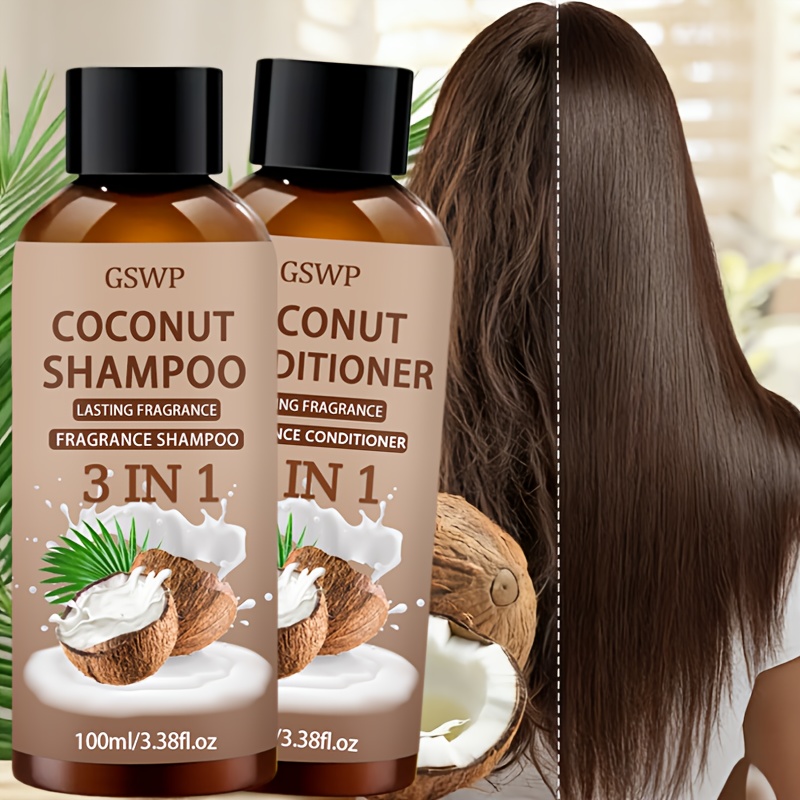 GSWP 3-In-1 Coconut Shampoo an - Hair Care Conditioner 리뷰 및 가격
