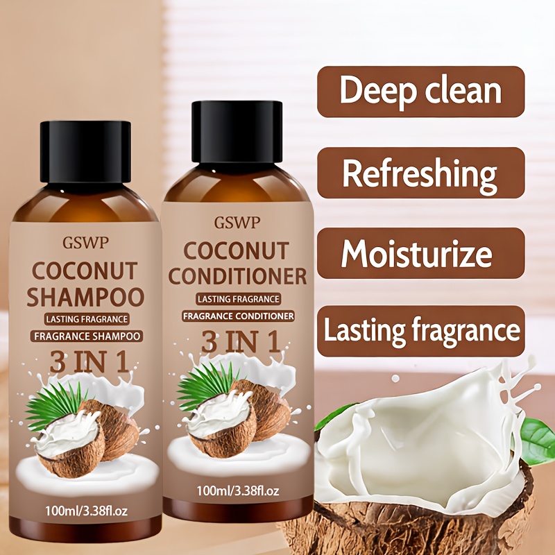 GSWP 3-In-1 Coconut Shampoo an - Hair Care Conditioner 리뷰 및 가격