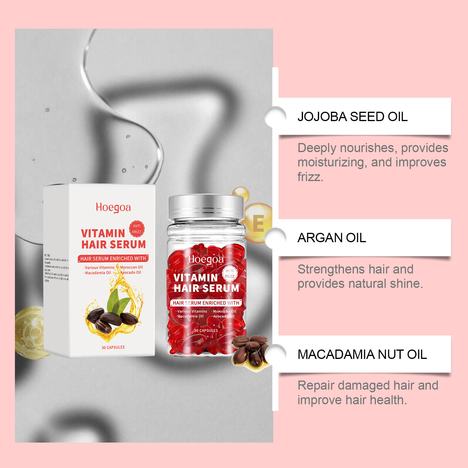 Vitamin Hair Care Serum Capsul - Hair Care For Hair Loss 리뷰 및 가격