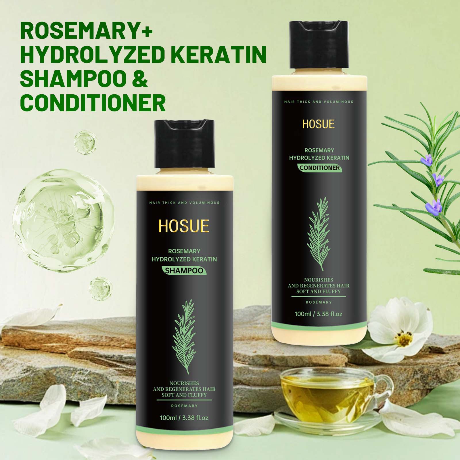 Rosemary Hair Care Shampoo Con - Hair Care Conditioner 리뷰 및 가격