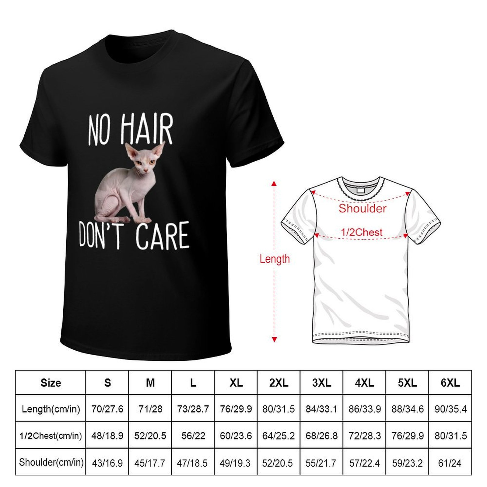 Sphynx Cat No Hair Dont Care T - Hair Care Basic 리뷰 및 가격
